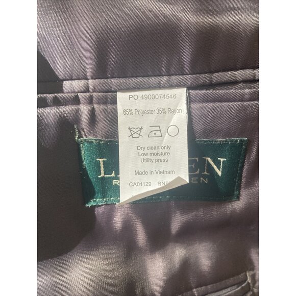 ralph lauren Blazer Gray Checked Size 46 R - Picture 8 of 8